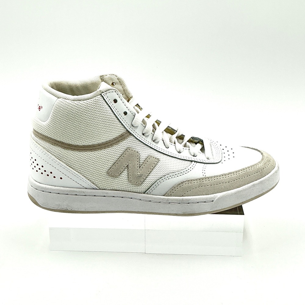 New Balance Size Womens 7.5 Numeric 440 High Top White Gray Sneaker NEW Mens 6